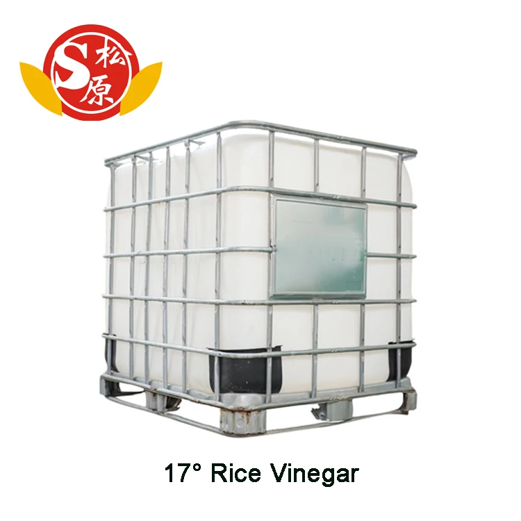 25KG 17 degree  High Quality Favorable Price Kosher White Distilled Organic Bulk Rice Vinegar