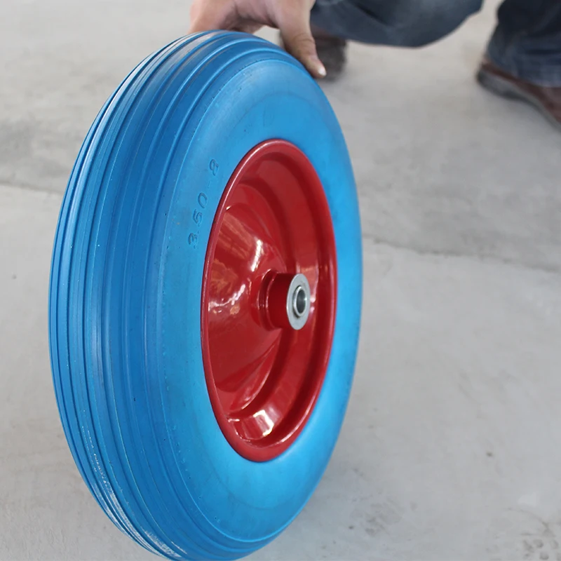 Mrc Brand Solid Flat Free Filled Wheel Barrow Wheel Pu Foam Wheel Barrow Tire 4.80/4008 Buy