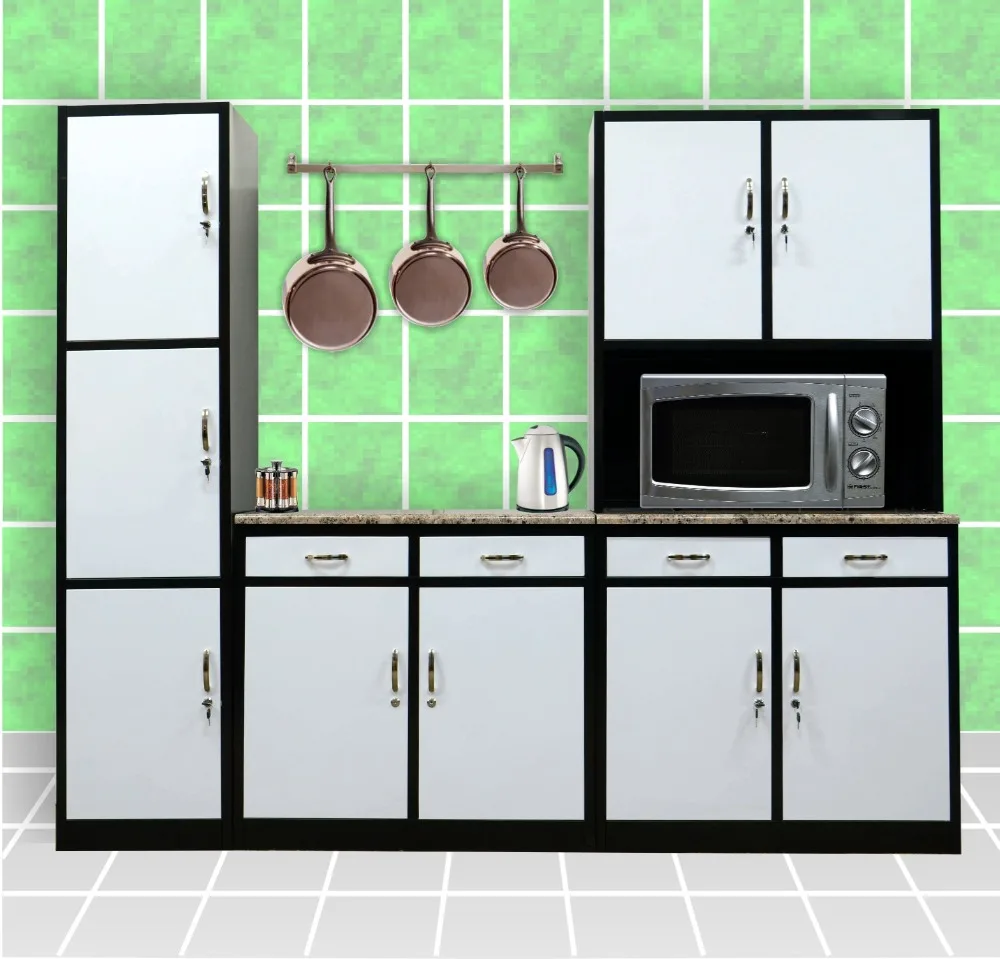 Complete Kitchen Cabinet Sets/metal Kitchen Cabinets Set/aluminium Kitchen  Set   Buy Complete Kitchen Cabinet Sets,Aluminium Kitchen Set,Metal Kitchen  ...