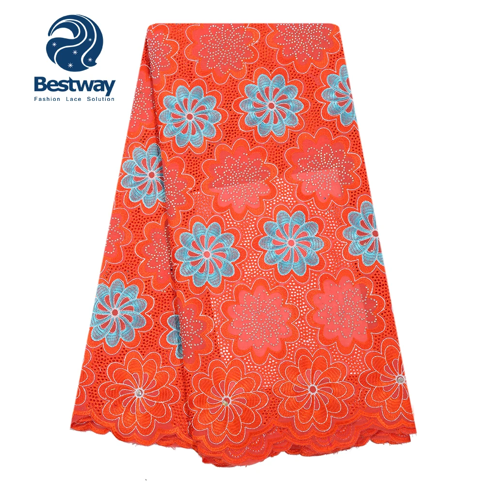 Bestway двухцветная швейцарская вуаль кружева со стразами для вечернего платья