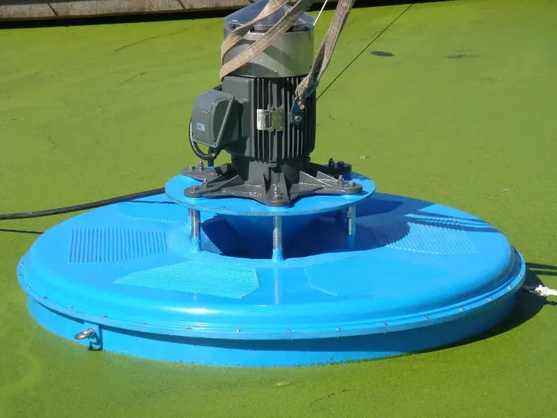 SAR Surface Aerator in Taiwan Wastewater Treatment Plant