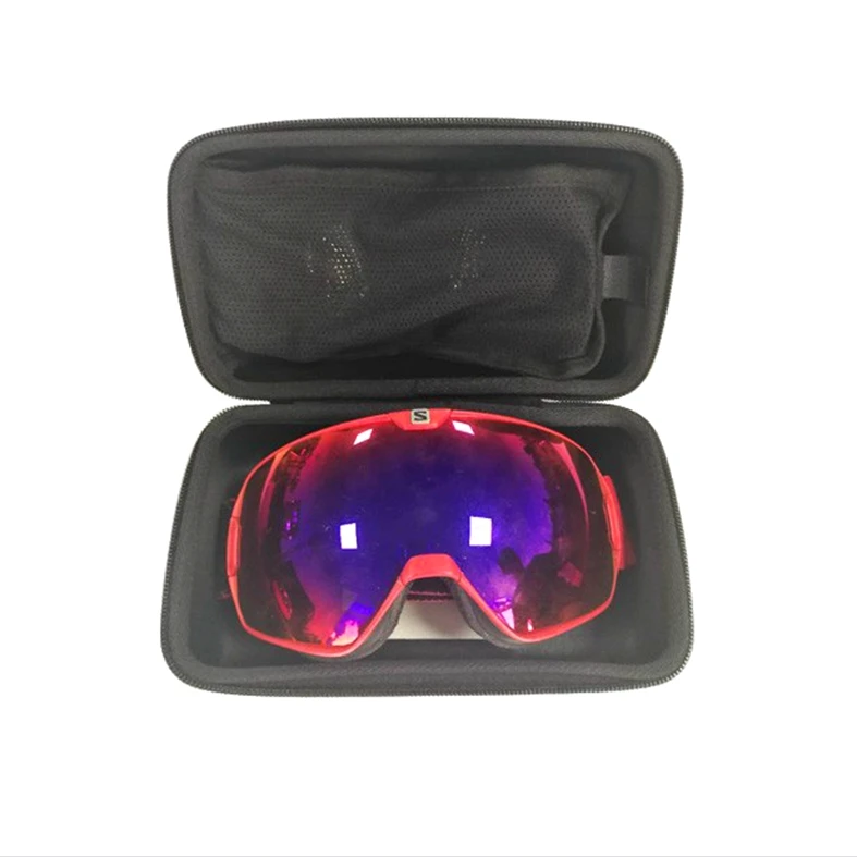GX Жесткий EVA Saloman лыжные очки для хранения переноски Дорожный Чехол