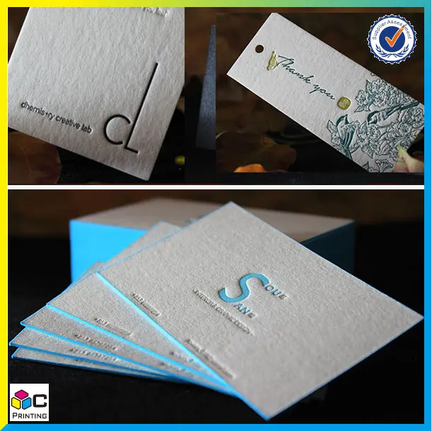 Печать на заказ, 600 г/кв. М, толстая хлопчатобумажная карточка, роскошные визитные карточки