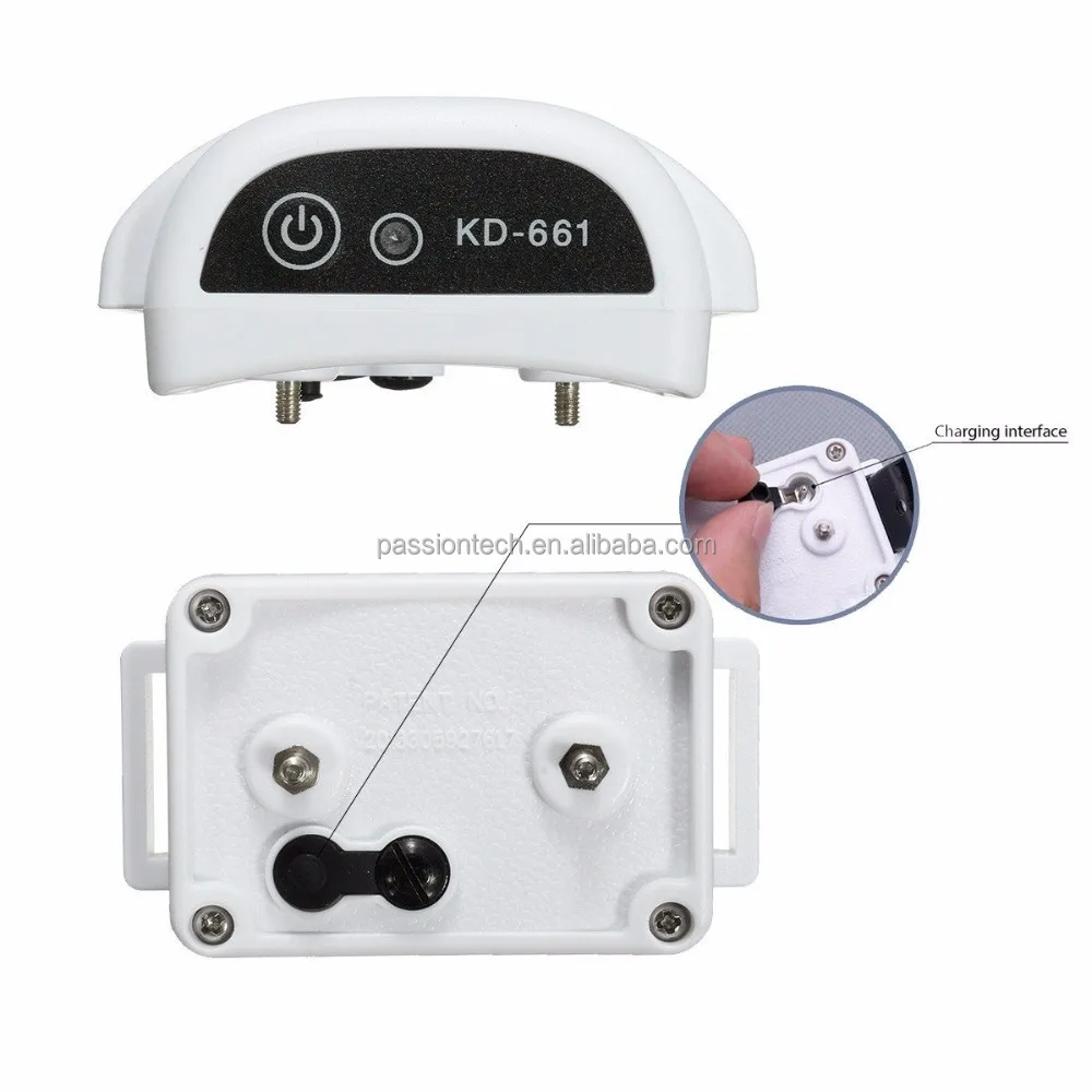 Passiontech 2017 Новый продукт 500 м Беспроводной Забора Собаки комплект с предупреждением тон и шок воротник