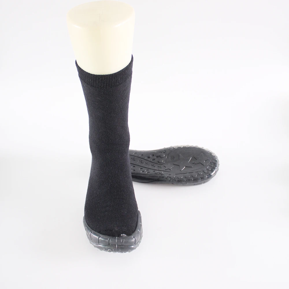 Mannen Anti Slip Zool Sokken Met Rubber - Buy Zool Sokken,Sokken Met Rubberen Zolen,Mannen Schoen Sokken Product on