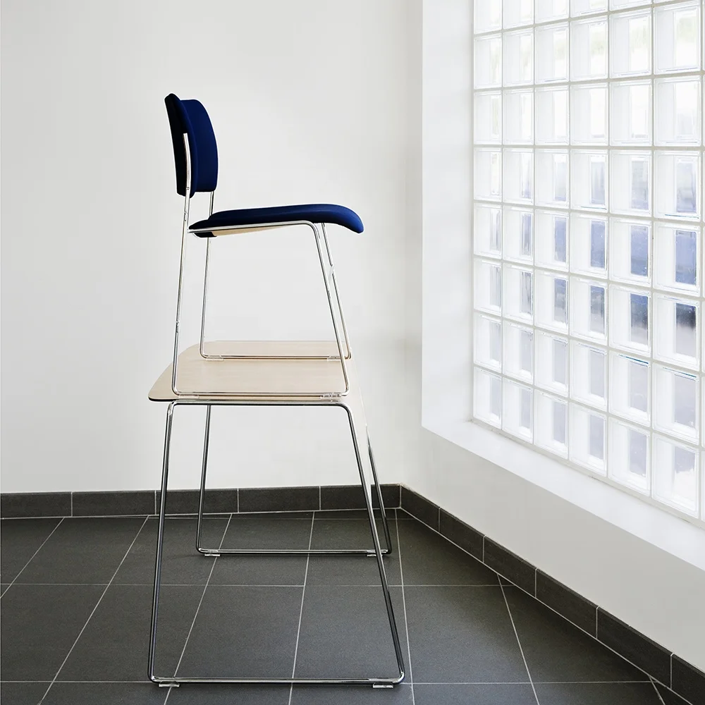 Metal Frame Tutor Single Table for Exam Stacking Table Training Table