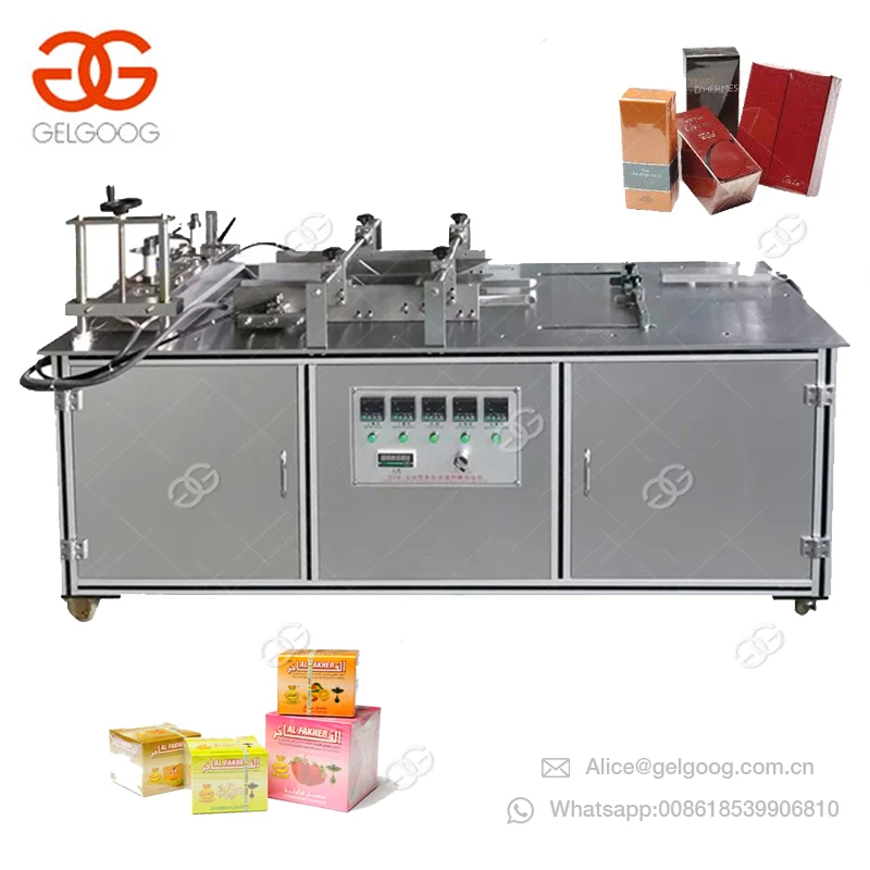 Automatic Tea Box Wrapper Condoms Wrapping Lens Cd Dvd Cosmetic Packaging Soap 3D Paper Box Film Cellophane Overwrapping Machine
