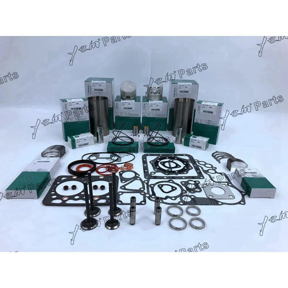 Z482 Engine Rebuild Kit With Gasket Kit Engine Valves Bearings Set for Kubota