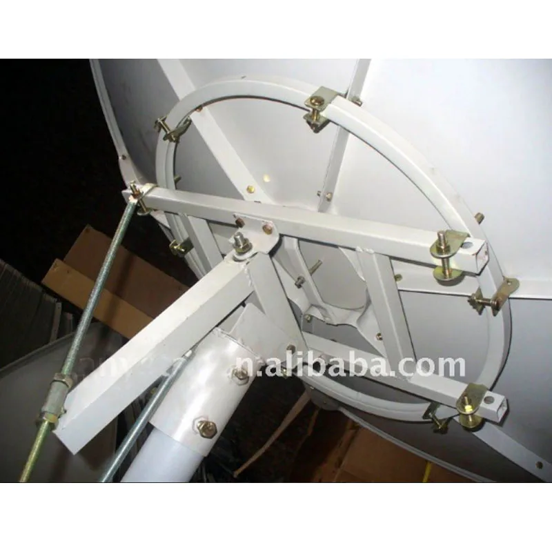 Large Prime Focus C Band 1.8m Satellite Dish Antenna 180cm