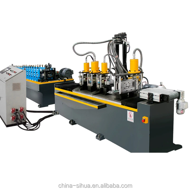 Building Material Rolling Shutter Metal Door Frame Roll Forming Machine