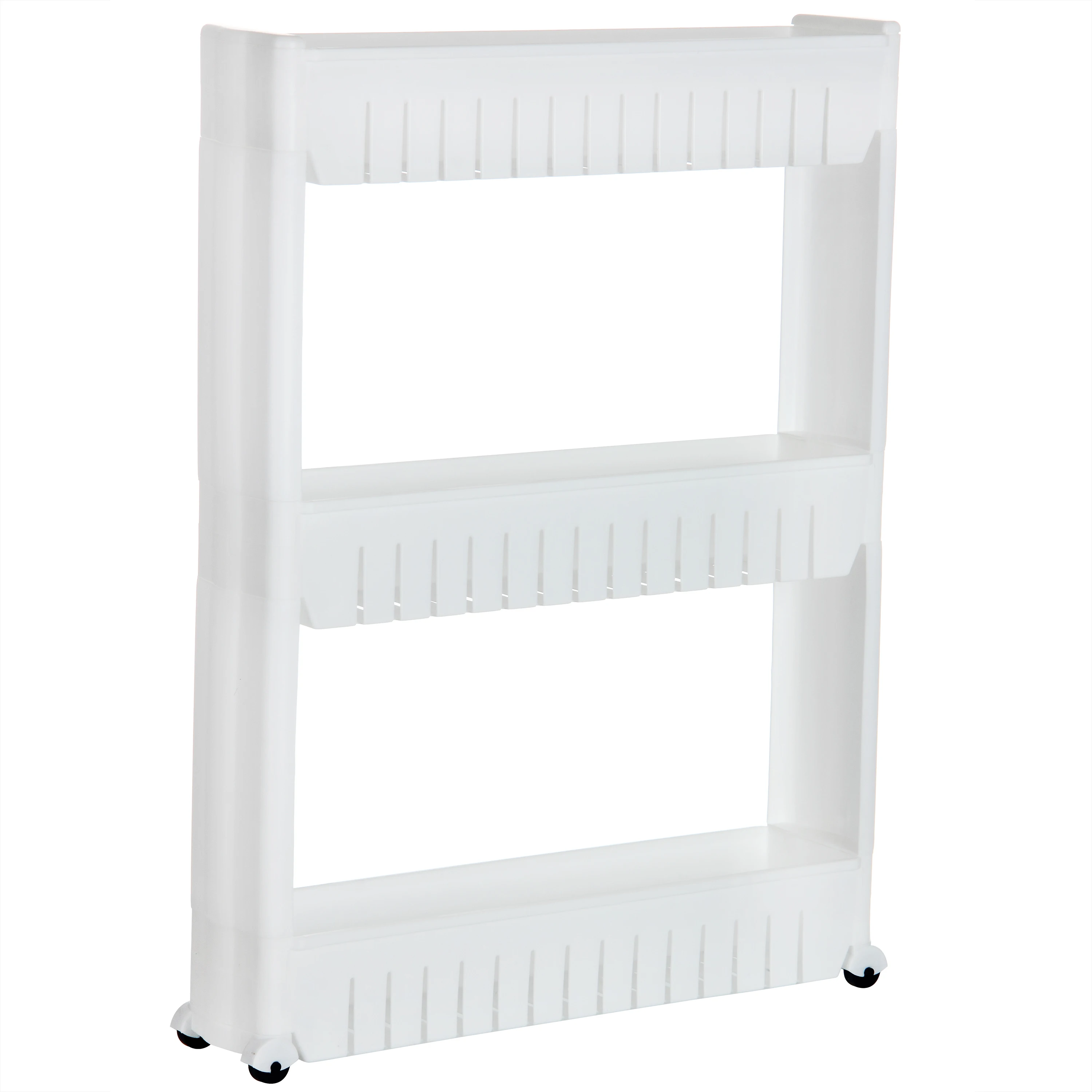 3 Tier Slim Slide Out Pantry Storage Storage Cart for Laundry and Bathroom and Kitchen