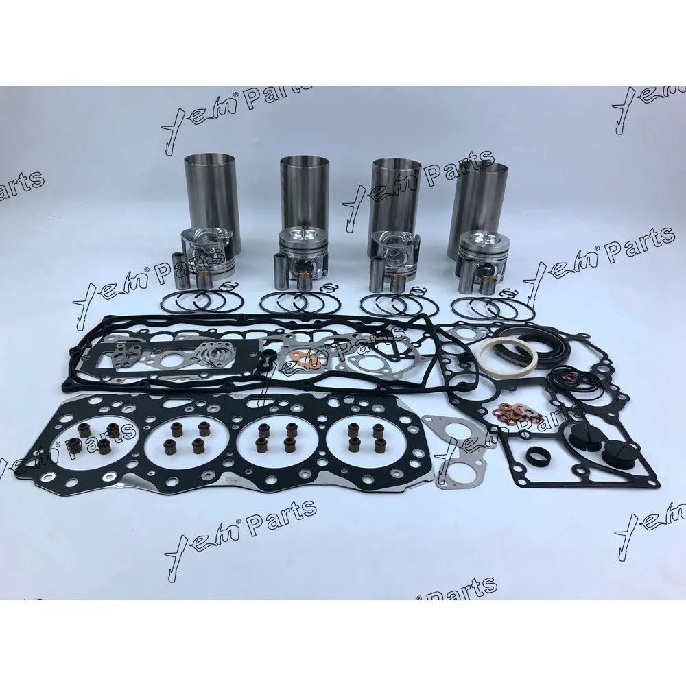 4JJ1 Cylinder Liner Kit With Overhaul Gasket Kit for Isuzu Engine