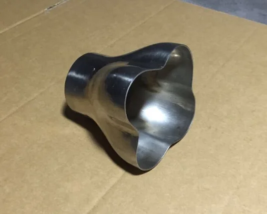 T304 Outlet 38mm 4 Into 1 Exhaust Manifold Merge Collector High Exhaust Pipe 100pcs Per Size To-5 Header