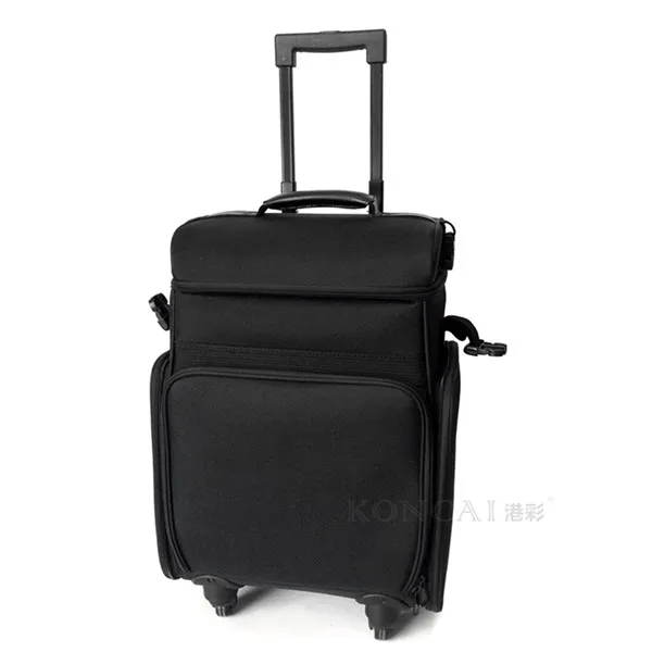 KONCAI FAMA Factory Rolling Makeup Case Makeup Storage Trolley Case Travel Makeup Case