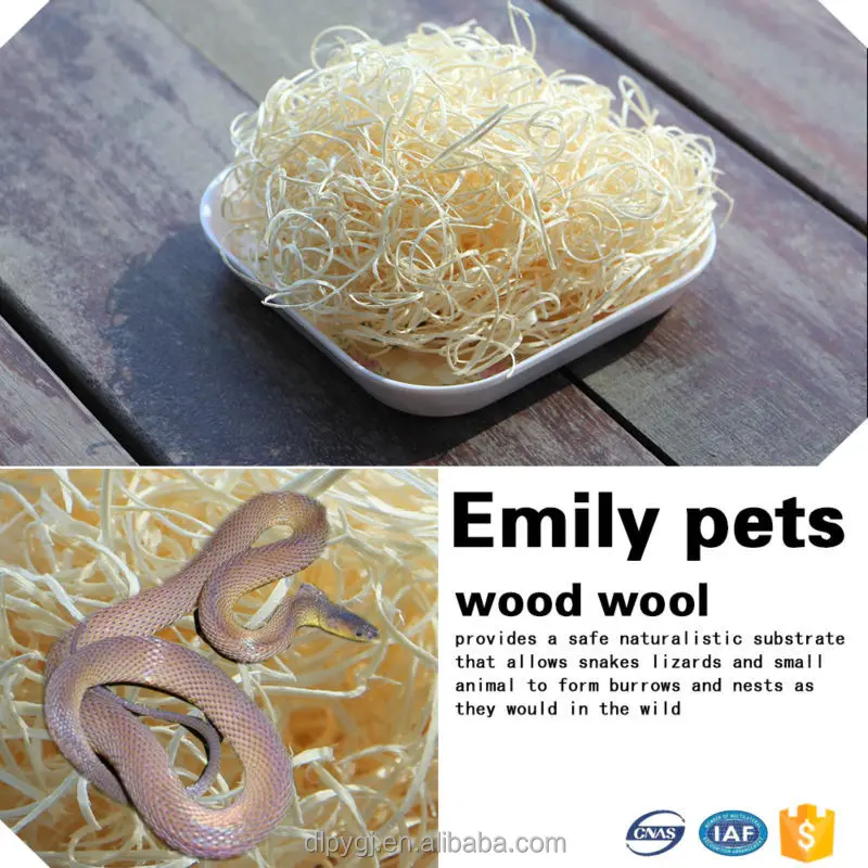 Reptile Substrates Dust-Free Aspen Shavings for Snakes