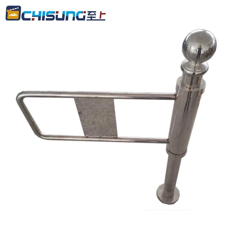 Most Popular Single One Way Manual Supermarket Swing Barrier Gate