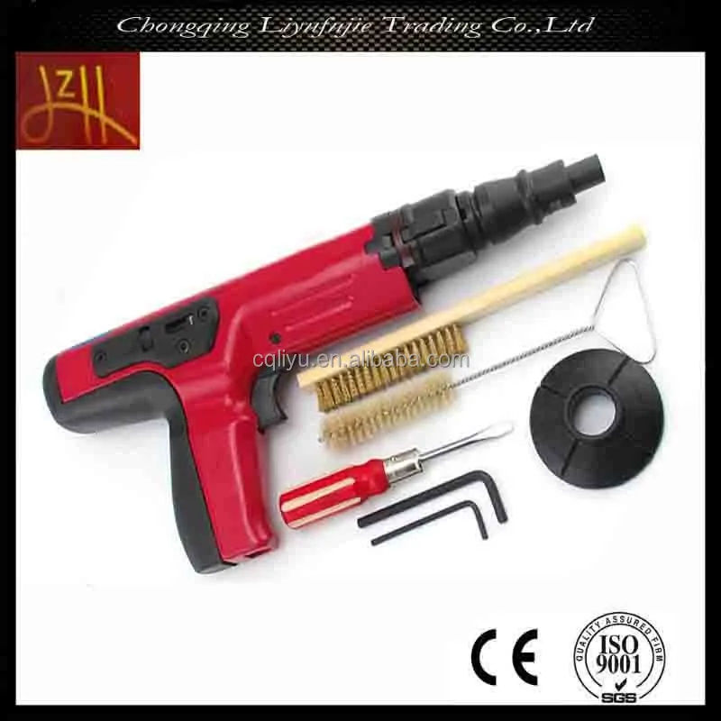 Оптовая продажа бетонный стальной пистолет для ногтей 301T с регулируемой мощностью