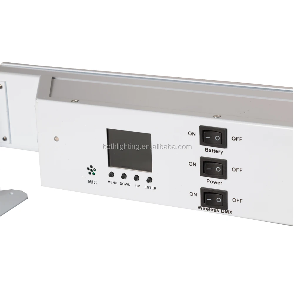 
Светильники для свадебной стирки, 6X18w RGBAW UV dj освещения, светодиодная балка с питанием от батареи 