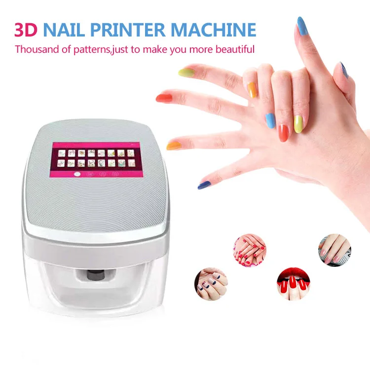 diy nail art printer/r/3d nail painting