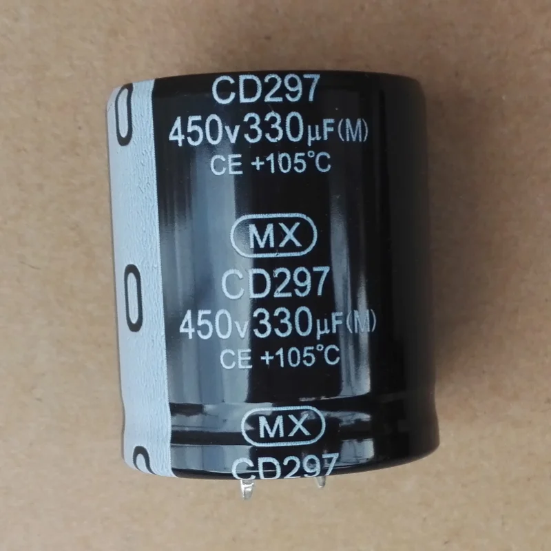 330 Mfd 500 Pièces Condensateur électrolytique 25 VDC 