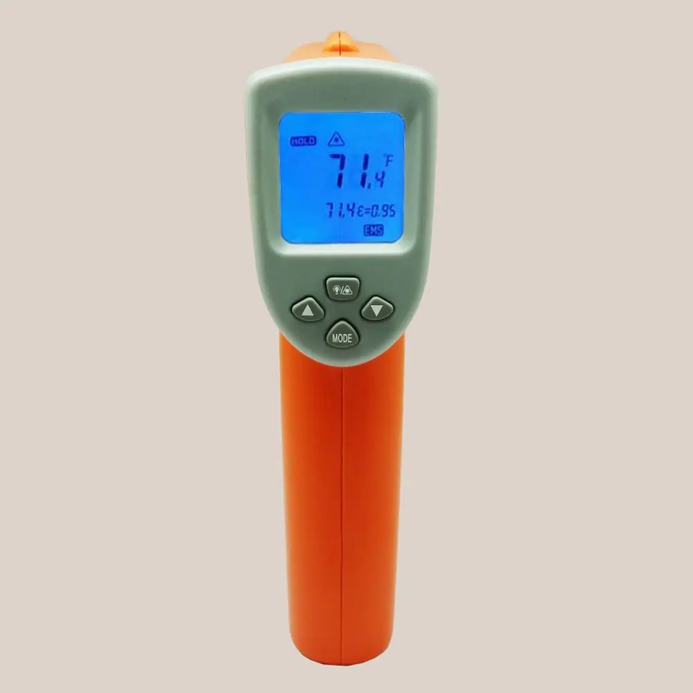 Dual Laser Handheld Digital Thermometer DT8580 Infrared Temperature Sensor ABS for Industrial Use Low Price OEM Customizable