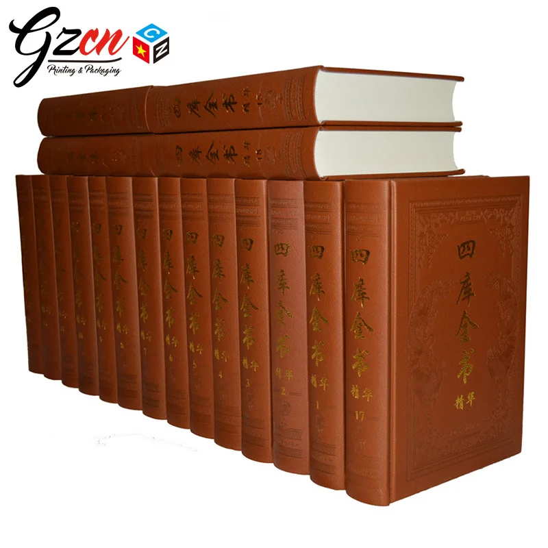 Индивидуальные все виды кожаной книги в твердом переплете