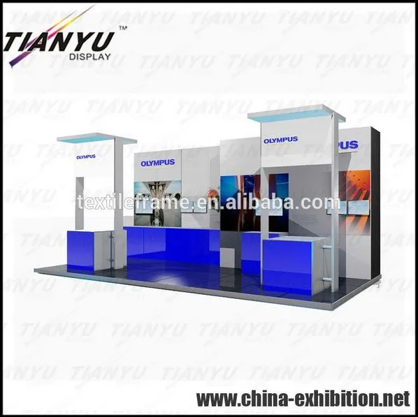 Creative Cosmetic Exhibit Booth Design - China & USA