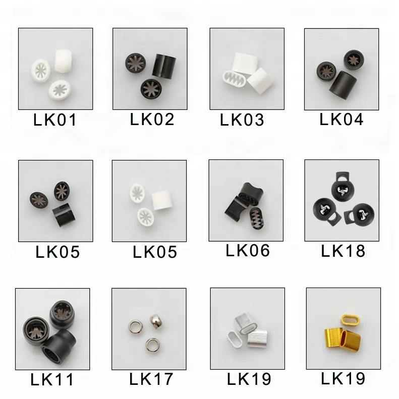 Plastic Slide Lock Clasps Wristbands Barrel Lock Clasp Plastic Festival Fabric Wristband Clasp