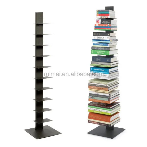 modern sapien metal book stand