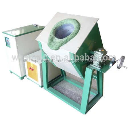 Pequeña Inducción Horno De Fundición Para Hierro,Acero,Aluminio,Cobre,Latón,Oro,25kw  - Buy Hierro Fundido Fusión Horno De Inducción Product on Alibaba.com