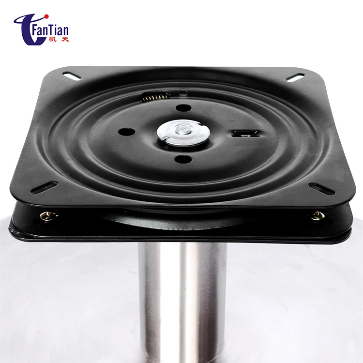 Высококачественная Регулируемая вращающаяся металлическая подставка под кресло с механизмом 360 градусов