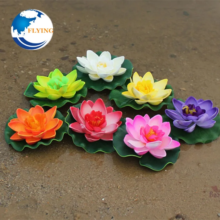 1pcs 10cm Decor Garden Artificial Fake Lotus Flower Foam Lotus Flowers Water Lily Floating Pool Plants Wedding Garden Decoration Buy Artificial Lotus Flower Garden Artificial Floating Lotus Foam Water Lily Flower Product On