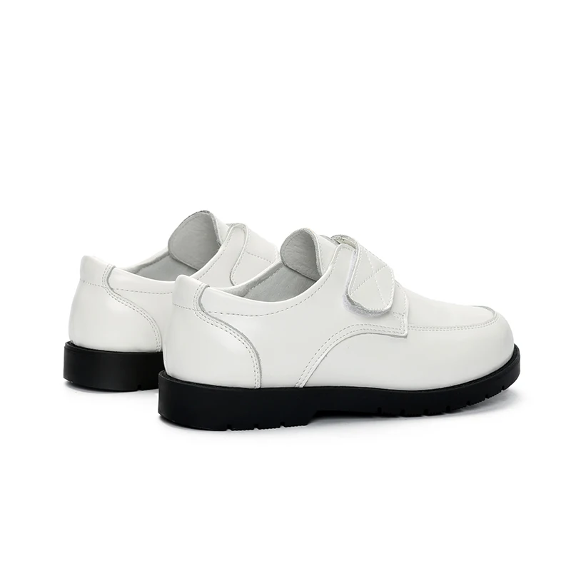 Оптовая продажа, детская черная классическая обувь, кожаная школьная обувь для мальчиков