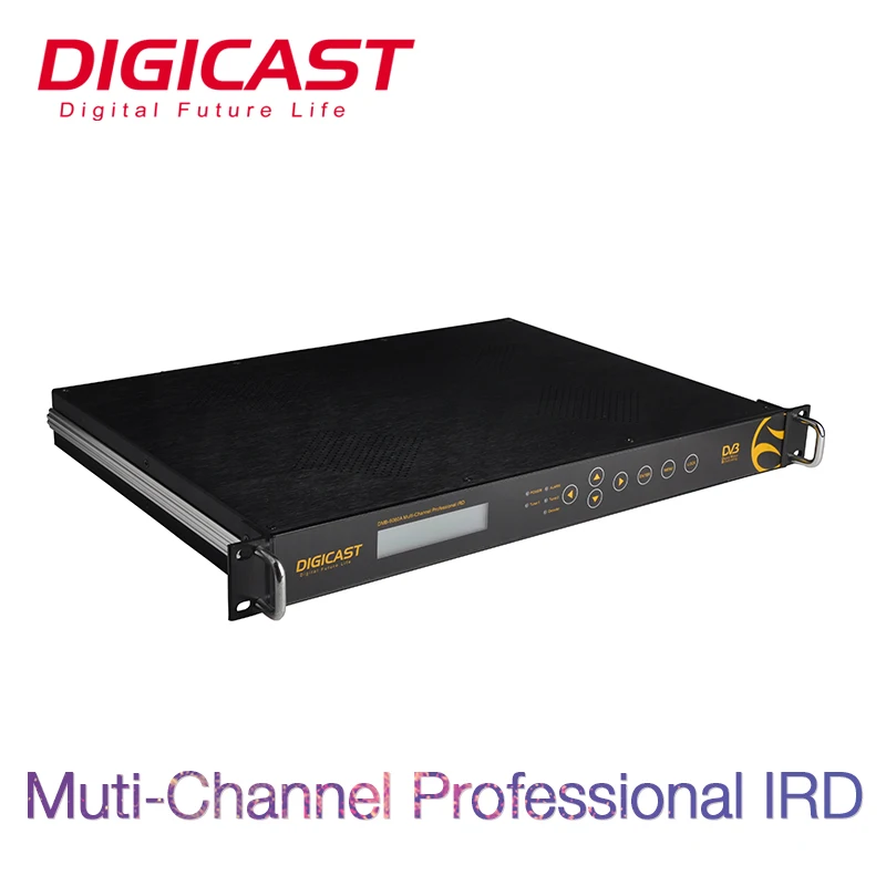 
 Профессиональный IRD HD/SD MPEG-2 H.264 видео декодер IPTV от DVB-S/S2 DVB-T/T2 и DVB-C с 2 * тюнер независимый Входной  