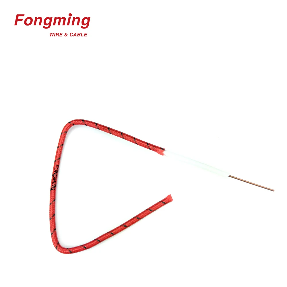 Fiberglass Conductor Silicone Insulated Nichrome Heating Cable Wire