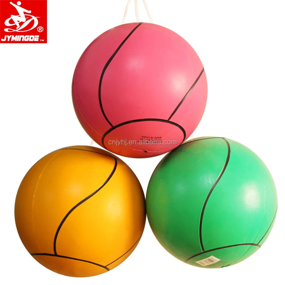 Soft Touch Cover Rubber Tetherball for Outdoor Game