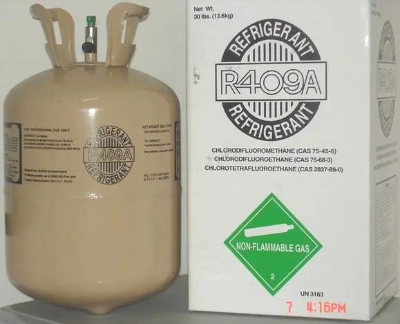 99 9 Purity Refrigerant Gas R409a For Sale With Good Price Buy Refrigeration Products Tank Systems Conditioner Compressor Product On Alibaba Com