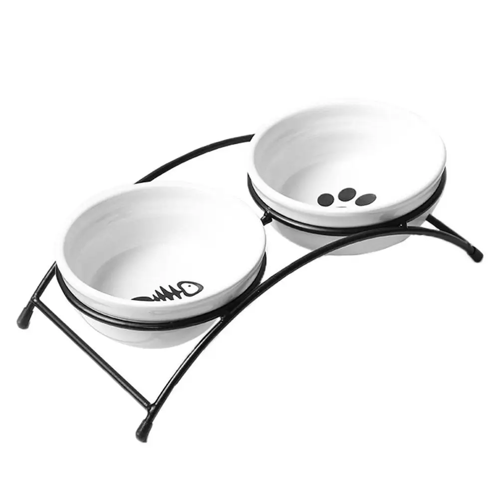 ceramic dog bowl set