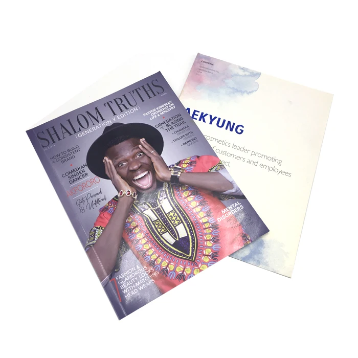 
Дизайн Met Художественная печать журнал, брошюры с прострочкой седла, каталог, буклет 