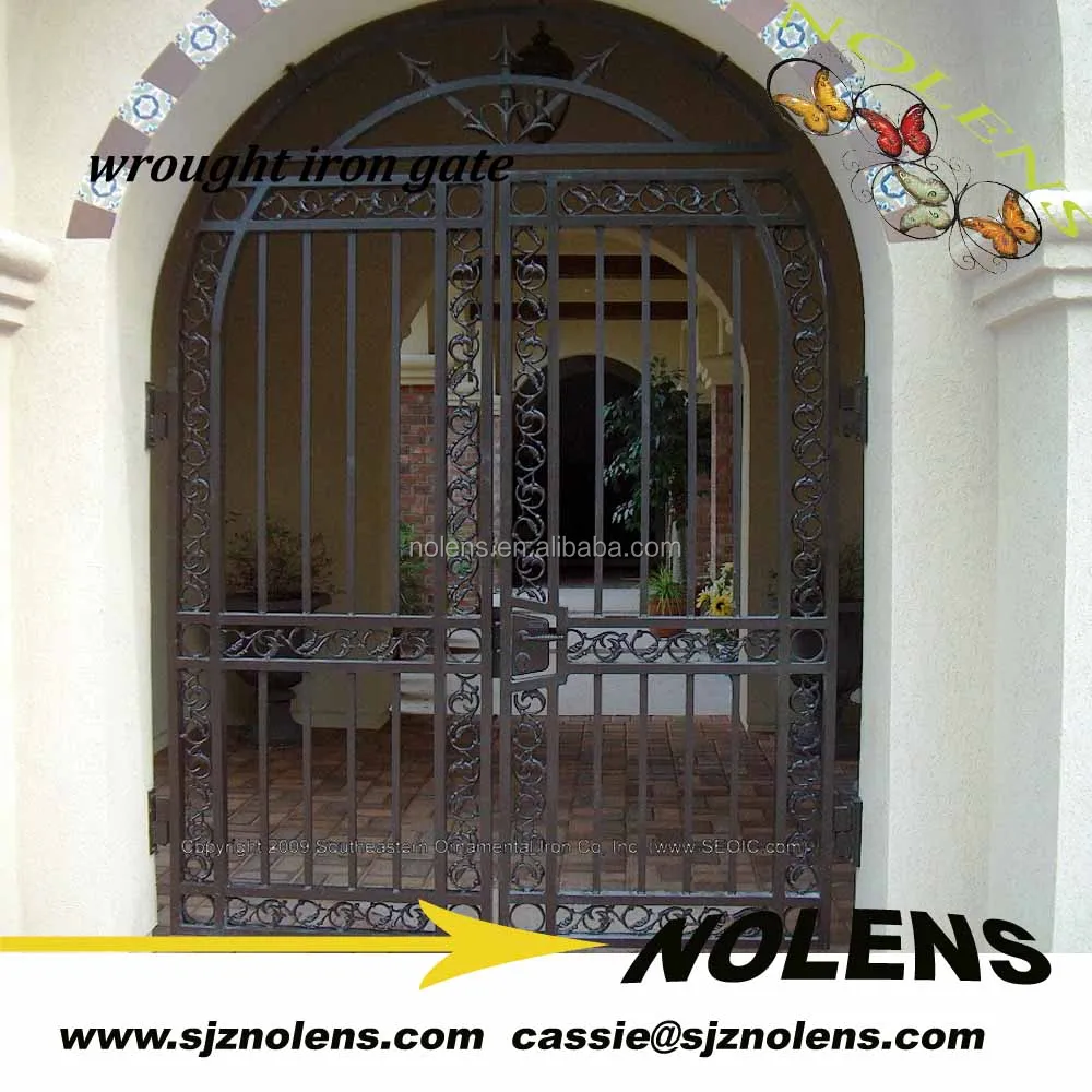 Source wrought iron gate design/house gate grill designs/iron ...