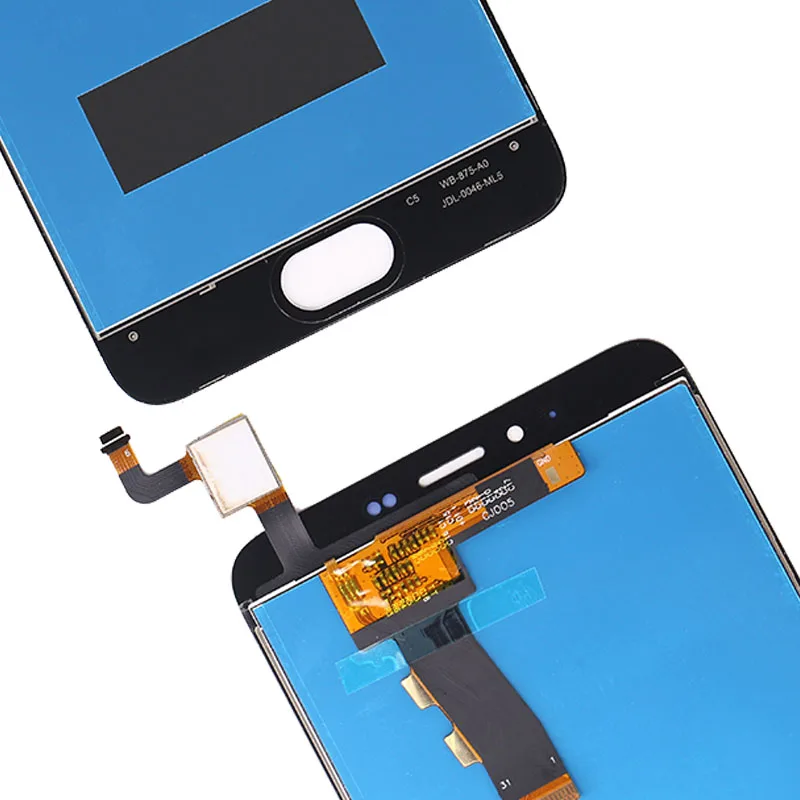 
 ЖК-дисплей для MEIZU M5 LCD сенсорный экран дигитайзер M611H Замена дисплея  