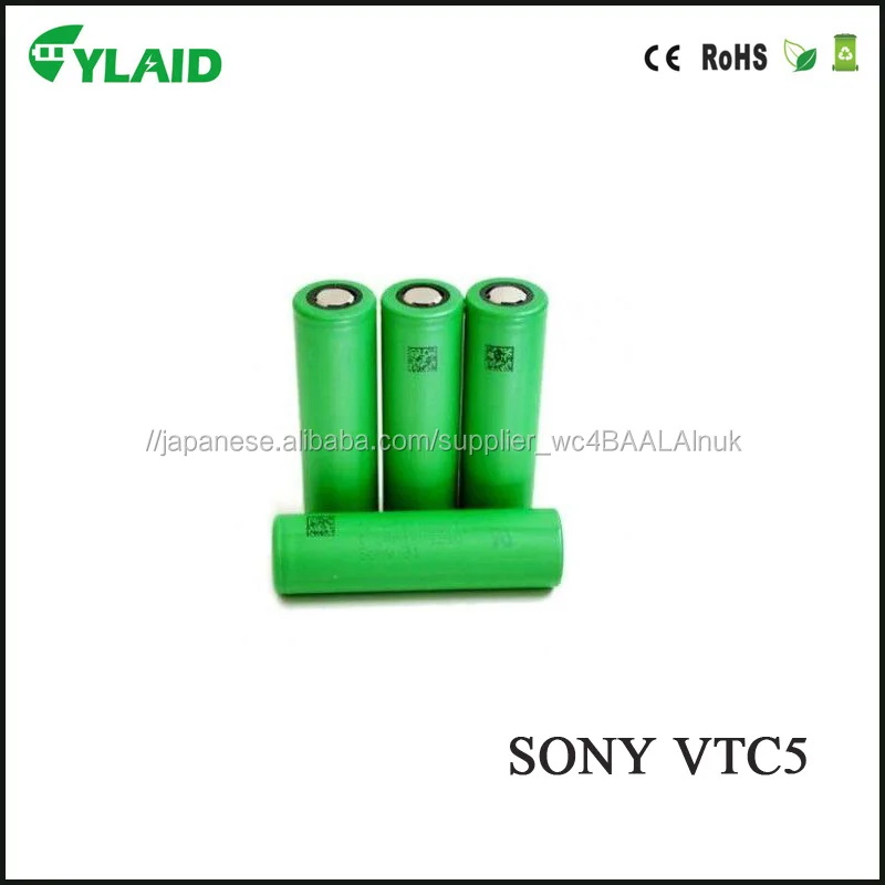Sony Us18650 Vtc5 2600mah Li Mn 30a Pulse 60a Imr リチウムマンガンバッテリー Buy Vtc5 2600mah Li Mn 30a Product On Alibaba Com