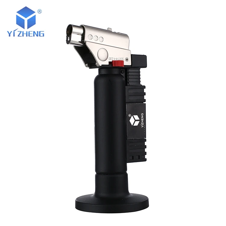 Good Quality Windproof Jet Flame Hardware Waterproof Portable Butane Gas Torch Lighter Gas Gun Welding Torches