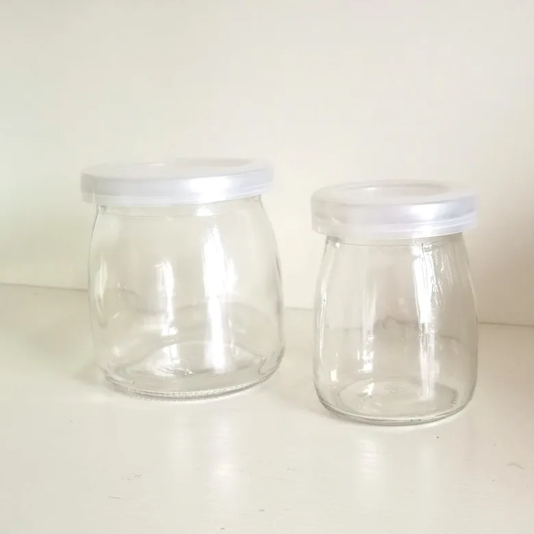 150ml 100ml 200ML Glass Pudding Jars Glass Yogurt Jars