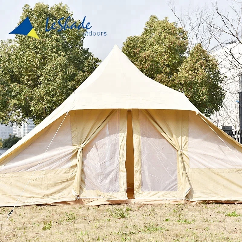 anker geluk Extractie 4x5 Meter 100% Cotton Canvas Tent 4 Window With Screen Net And Flap - Buy  Canvas Tent,100%cotton Canvas,4window With Screen Net And Flap Product on  Alibaba.com