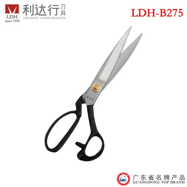 LDH-275#German High-carbon Steel tailoring Scissors for fabric cutting By  Shenzhen Lidahang Scissors Co., Ltd