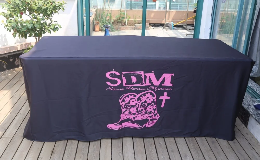 Уличная скатерть с принтом на заказ 6