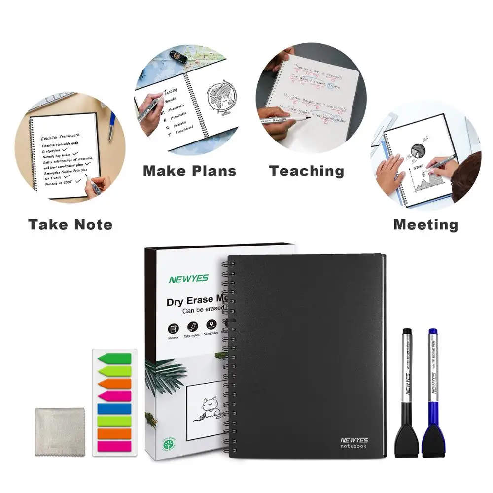 Newyes Custom Waterproof Rewritable Erasable To Do List Writing Blank