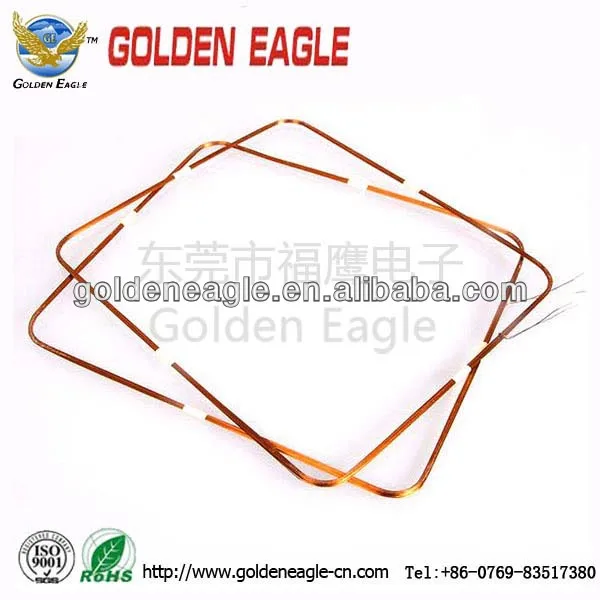 квадратных катушки индуктивности на рисунке чтения электронных устройств