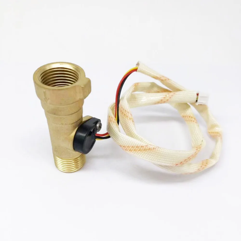 Factory Supply Brass Hall Effect Water Flow Meter Sensor Used In Water ...